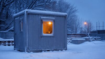 Как обогреть бытовку зимой: варианты отопления