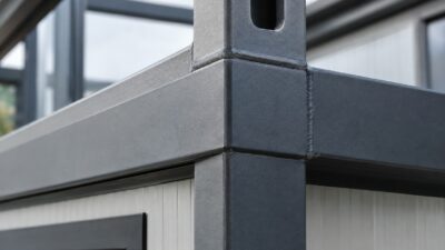 Из какого металла делают каркас бытовки