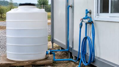 Как подвести воду в бытовку: варианты водоснабжения